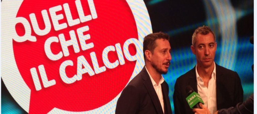 trasmissione di "quelli che il calcio"