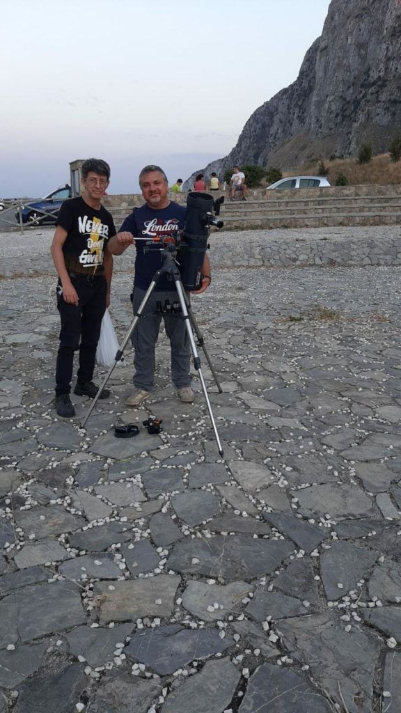 skywatching nazionale del 17 agosto