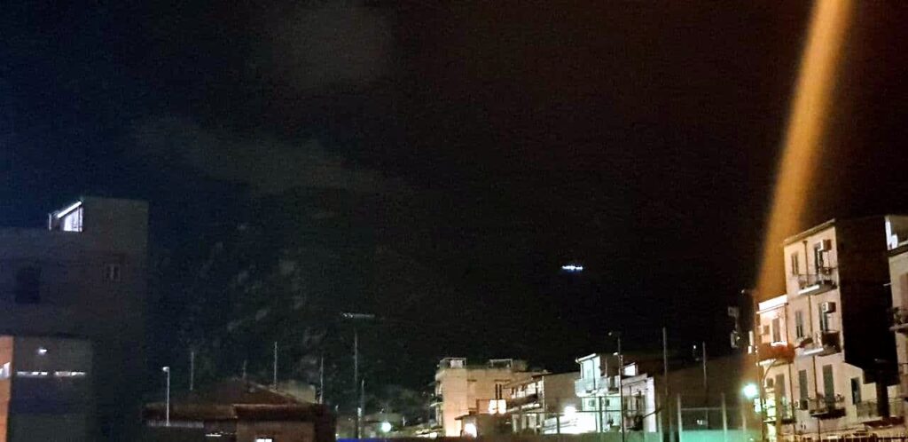 UFO avvistato a Palermo